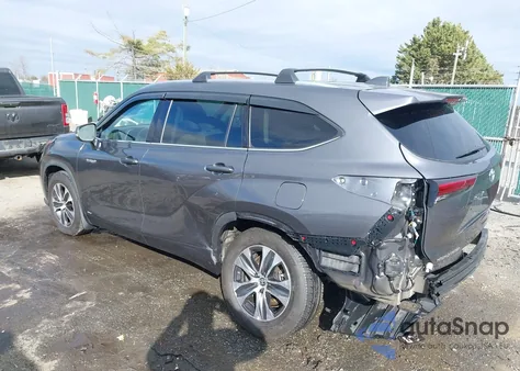 2020 Toyota Highlander Hybrid Xle from USA, damaged, VIN 5TDGBRCHXLS507200
